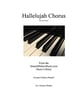 Hallelujah Chorus from Handel's Messiah - for easy piano piano sheet music cover